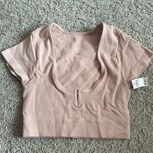 Aerie Ribbed Crop Top Sz M NWT